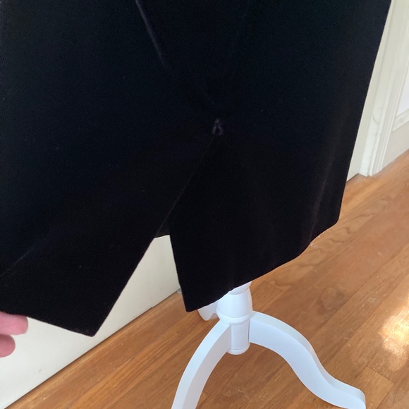 Vintage 90's Black Velvet Suit by Depeche Mode - Picture 7 of 12